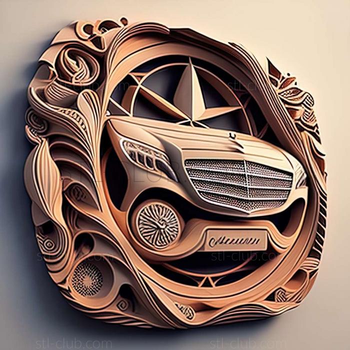 3D model Mercedes Benz F200 Imagination (STL)